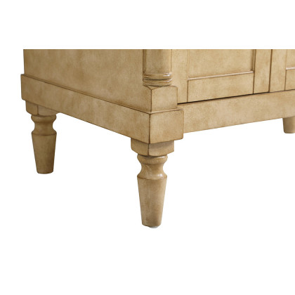 Elegant Bathroom Vanity - Antique Beige (VF13036AB)
