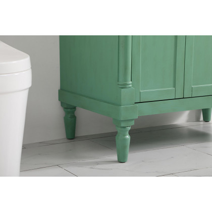 Elegant Bathroom Vanity - Vintage Mint (VF13036VM)