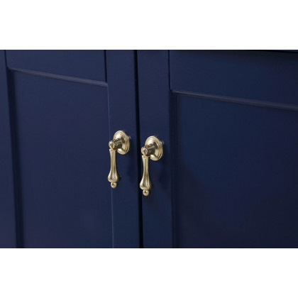 Elegant Bathroom Vanity - Blue, L 48" (VF13048BL)