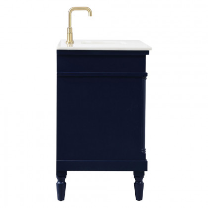 Elegant Bathroom Vanity - Blue, L 48" (VF13048BL)