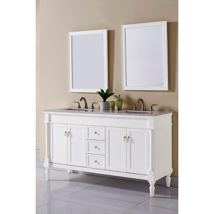 Elegant Bathroom Vanity - Antique White (VF13060DAW)