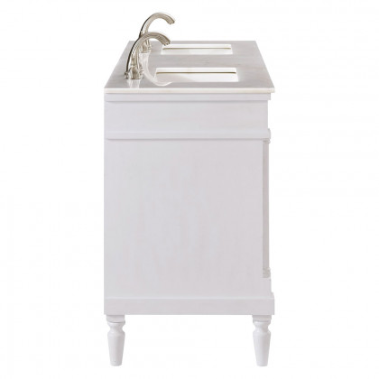 Elegant Bathroom Vanity - Antique White (VF13060DAW)