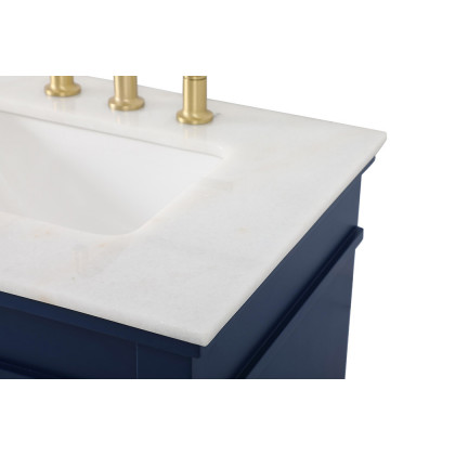 Elegant Bathroom Vanity - Blue (VF13060DBL)