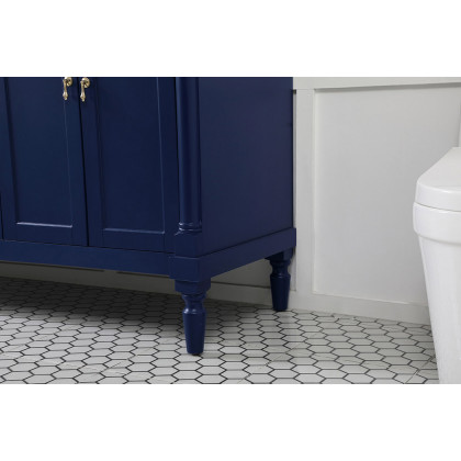 Elegant Bathroom Vanity - Blue (VF13060DBL)