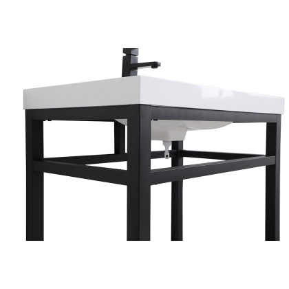 Elegant Bathroom Vanity - Black, L 30" (VF14030BK)