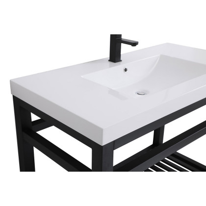 Elegant Bathroom Vanity - Black, L 42" (VF14042BK)