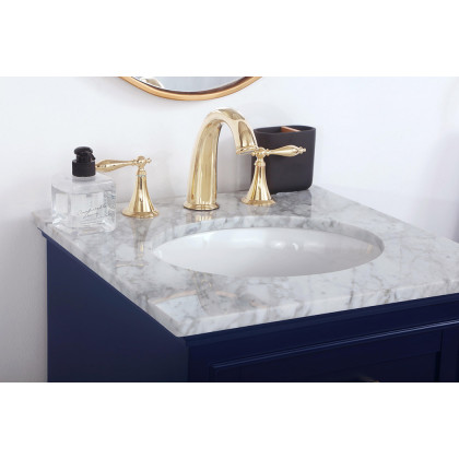 Elegant Bathroom Vanity - Blue (VF15019BL)