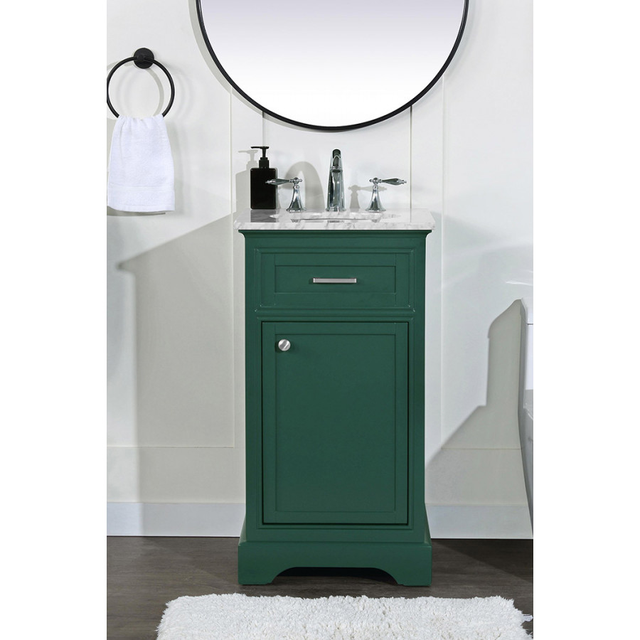 Elegant Bathroom Vanity - Green (VF15019GN)