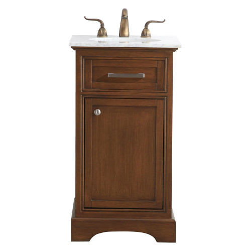 Elegant Bathroom Vanity - Teak (VF15019TK)