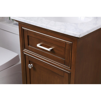 Elegant Bathroom Vanity - Teak (VF15019TK)