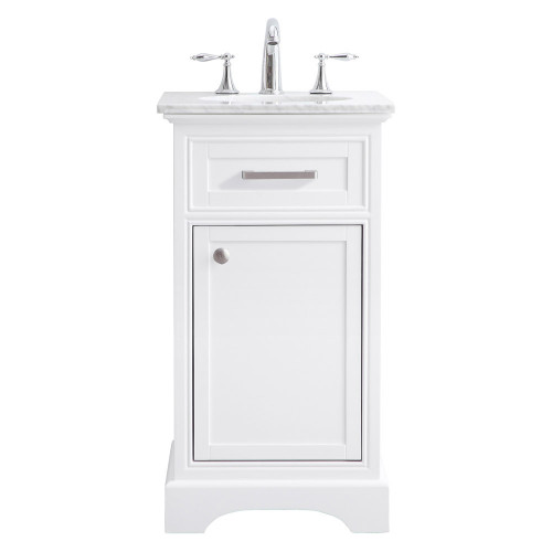 Elegant Bathroom Vanity - White (VF15019WH)