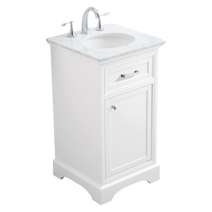 Elegant Bathroom Vanity - White (VF15019WH)