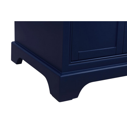 Elegant Bathroom Vanity - Blue, L 36" (VF15036BL)