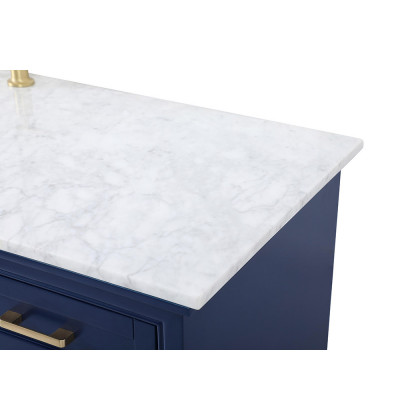 Elegant Bathroom Vanity - Blue (VF15060BL)