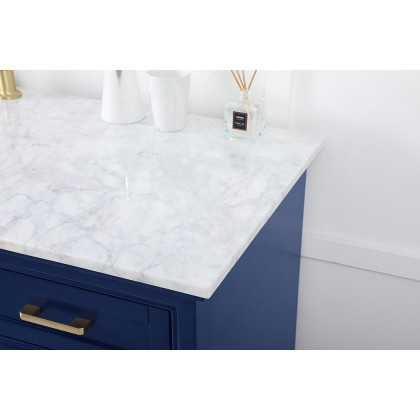 Elegant Bathroom Vanity - Blue (VF15060BL)
