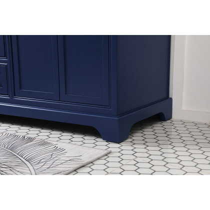 Elegant Bathroom Vanity - Blue (VF15060DBL)