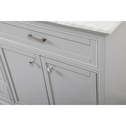 Elegant Bathroom Vanity - Gray (VF15072DGR)