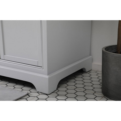 Elegant Bathroom Vanity - Gray (VF15072DGR)