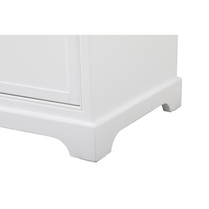 Elegant Bathroom Vanity - White (VF15072DWH)