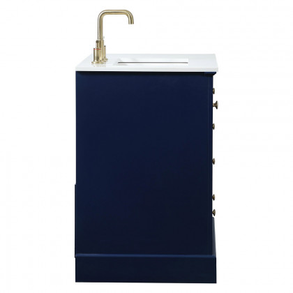 Elegant Bathroom Vanity - Blue (VF15532BL)