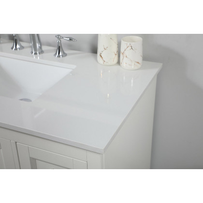 Elegant Bathroom Vanity - White (VF15532WH)