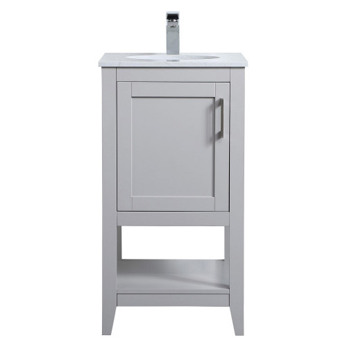 Elegant Bathroom Vanity - Gray (VF16018GR)