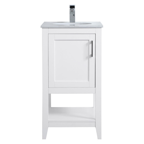 Elegant Bathroom Vanity - White (VF16018WH)
