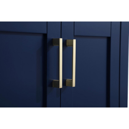 Elegant Bathroom Vanity - Blue (VF16024BL)