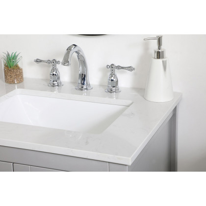 Elegant Bathroom Vanity - Gray (VF16024GR)