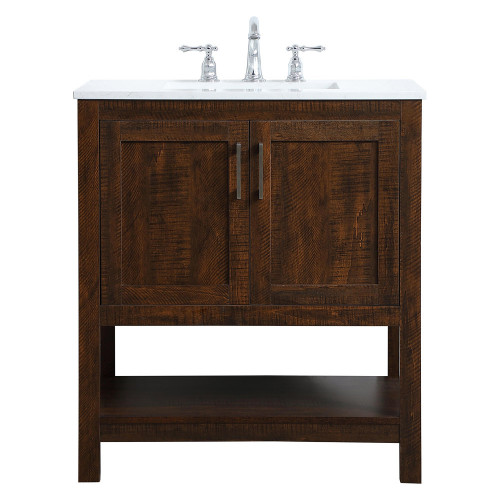 Elegant Bathroom Vanity - Espresso (VF16030EX)