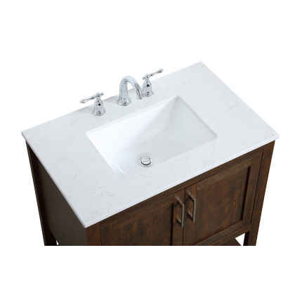Elegant Bathroom Vanity - Espresso (VF16030EX)