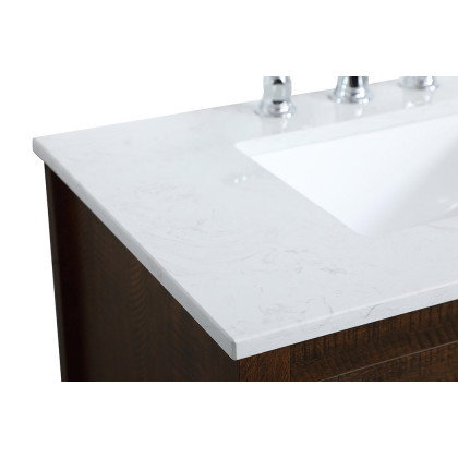 Elegant Bathroom Vanity - Espresso (VF16030EX)