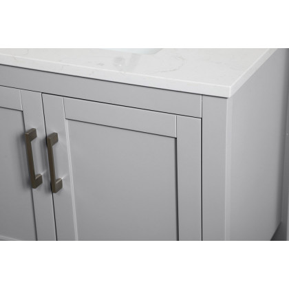 Elegant Bathroom Vanity - Gray (VF16030GR)