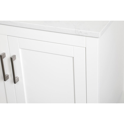 Elegant Bathroom Vanity - White (VF16030WH)