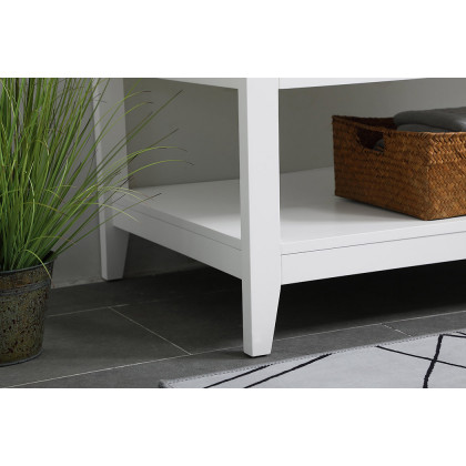 Elegant Bathroom Vanity - White (VF16036WH)