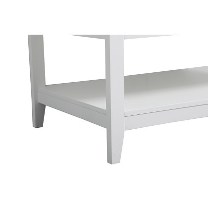 Elegant Bathroom Vanity - White (VF16036WH-BS)