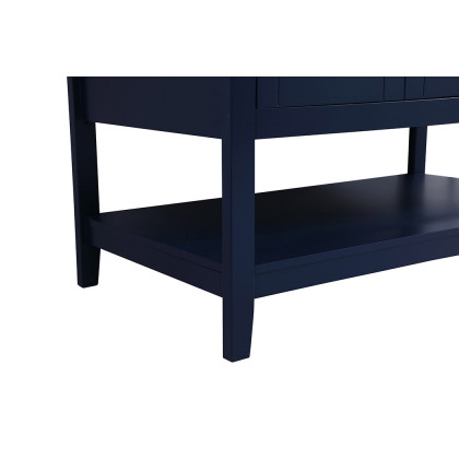 Elegant Bathroom Vanity - Blue (VF16042BL)
