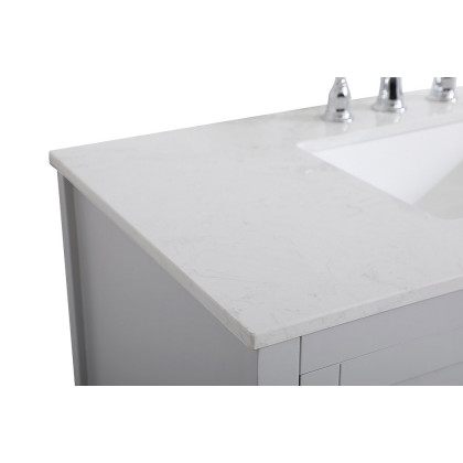 Elegant Bathroom Vanity - Gray (VF16042GR)