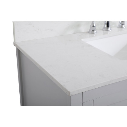 Elegant Bathroom Vanity - Gray (VF16042GR-BS)