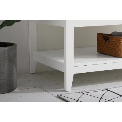 Elegant Bathroom Vanity - White (VF16042WH)