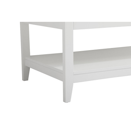 Elegant Bathroom Vanity - White (VF16048WH)