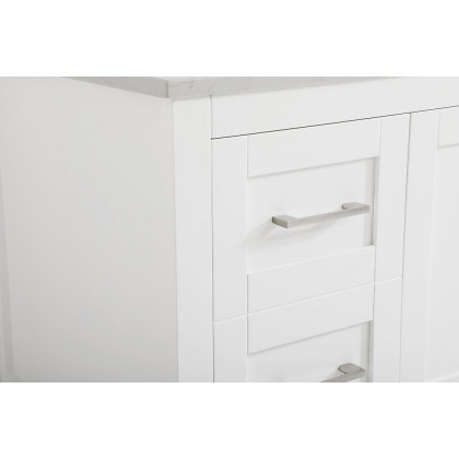Elegant Bathroom Vanity - White (VF16048WH)