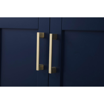 Elegant Bathroom Vanity - Blue (VF16060DBL)