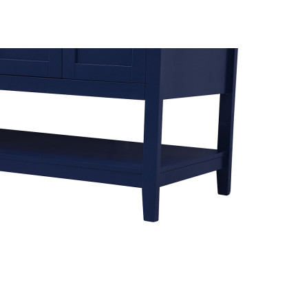 Elegant Bathroom Vanity - Blue (VF16060DBL)