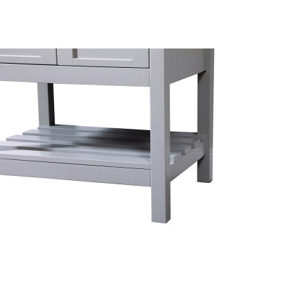 Elegant Bathroom Vanity - Gray (VF16424GR)