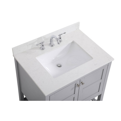Elegant Bathroom Vanity - Gray (VF16430GR-BS)