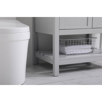 Elegant Bathroom Vanity - Gray (VF16430GR-BS)