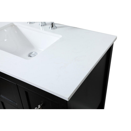 Elegant Bathroom Vanity - Black (VF16432BK)