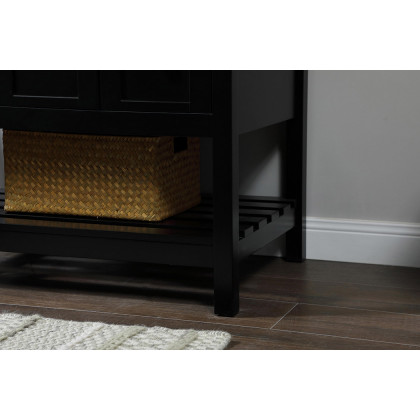 Elegant Bathroom Vanity - Black (VF16432BK)