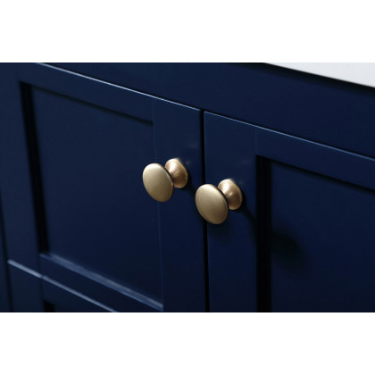 Elegant Bathroom Vanity - Blue (VF16432BL)